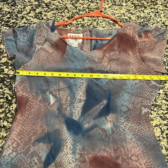 Tess 100% Silk lined dress size 10 - Picture 9 of 13